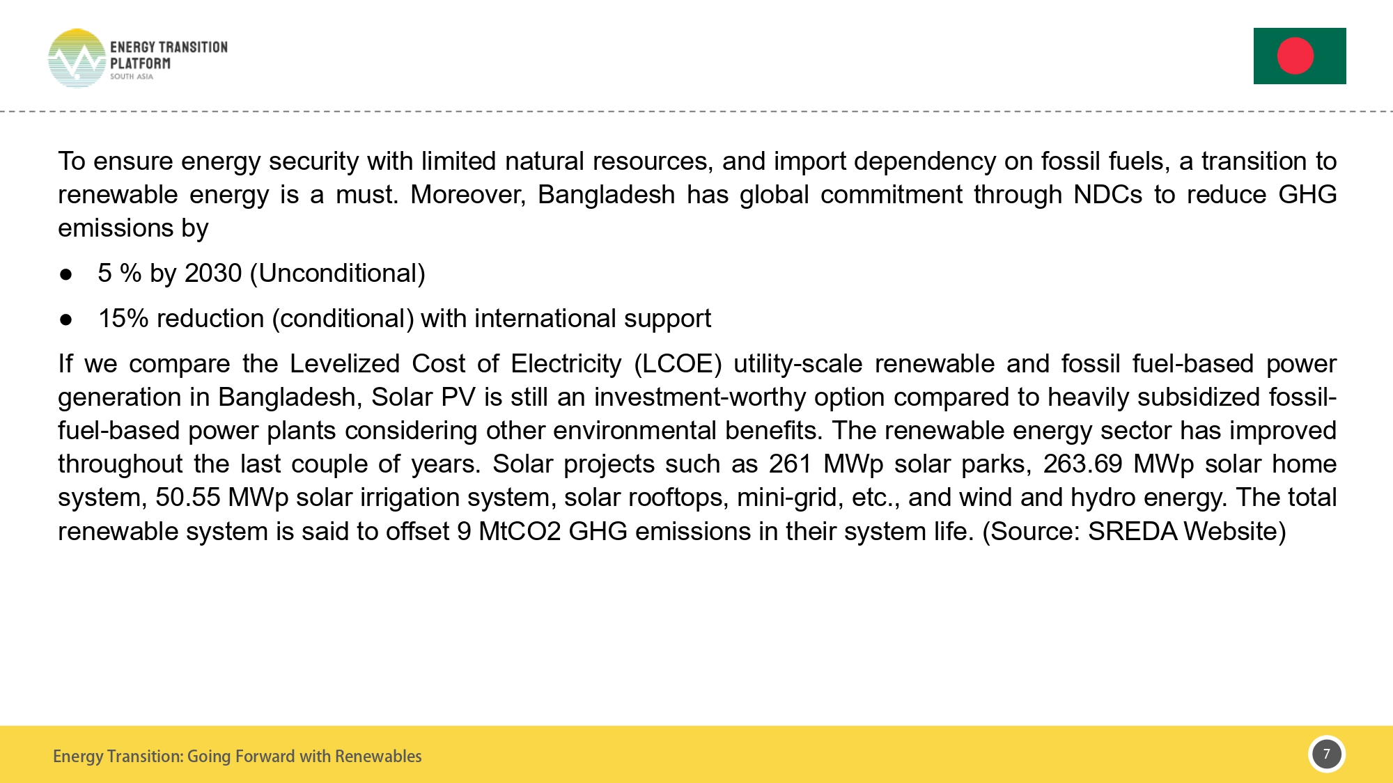 Bangladesh Policy Brief
