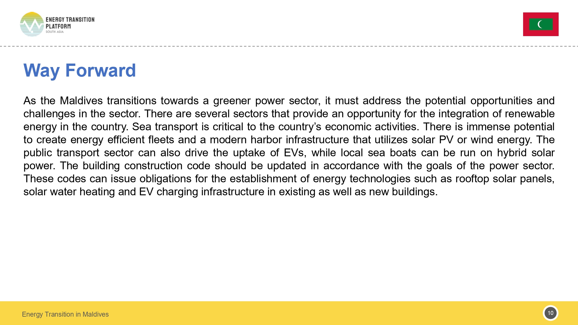 Maldives Policy Brief