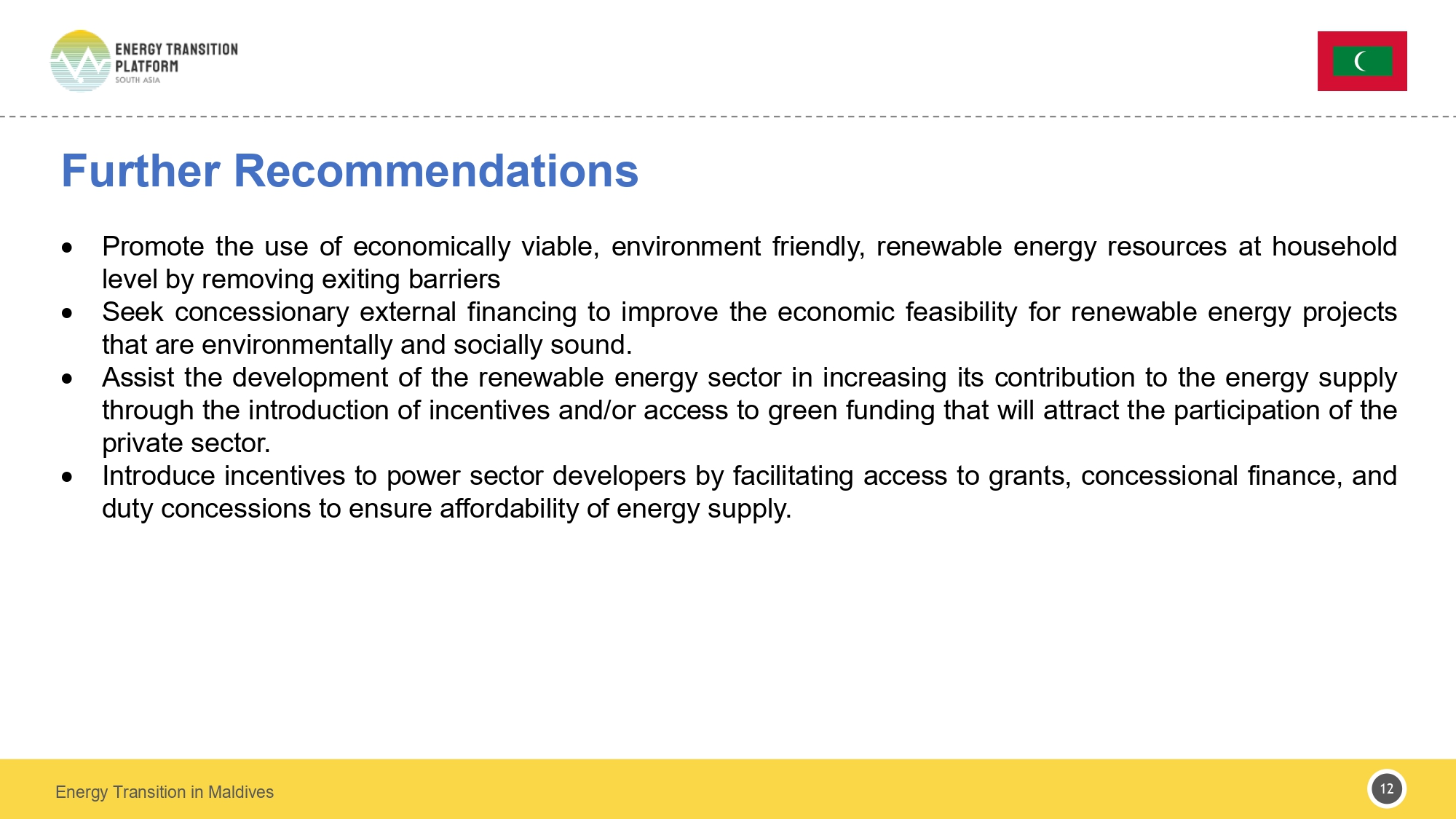 Maldives Policy Brief