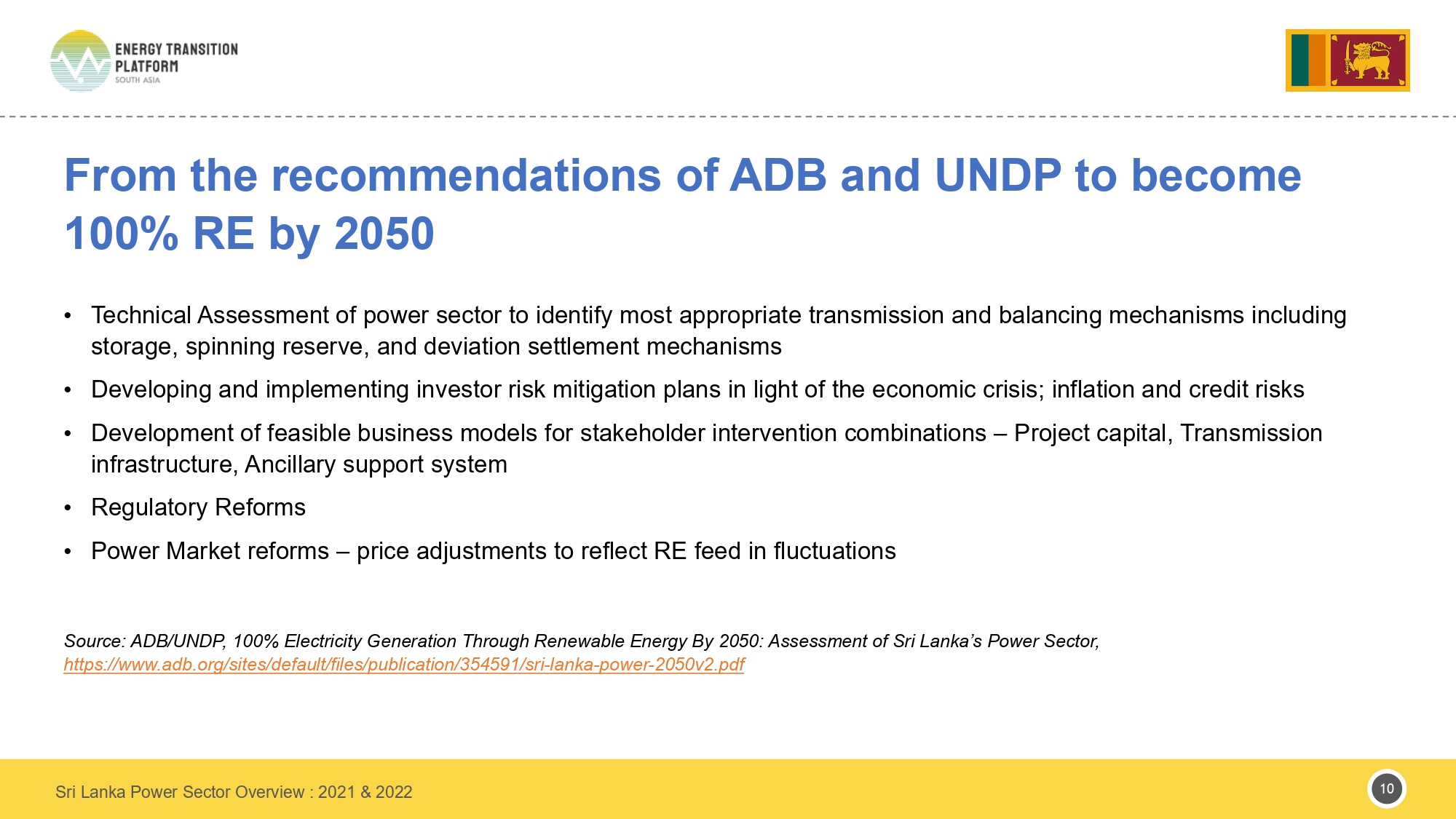 Sri-Lanka Policy Brief